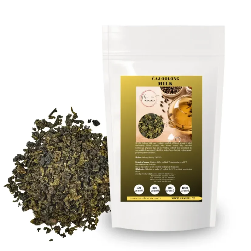 Čaj Oolong Milk – Jemná mliečna noblesa Orientu - Hmotnost: 100 g