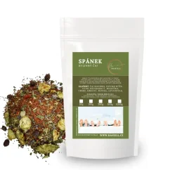 Bylinný čaj Spánok – ukľudnenie s ružou, hlohom a levanduľou