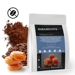 Káva bezkofeinová Karamelová – jemná sladkost bez kofeinu