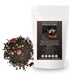 Haniell Černý čaj Vůně svátků – vánoční směs se skořicí, jablkem a malinami