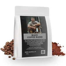Káva Haniell MAJO Coffee Blend – silná, vyvážená zmes s korenistým arómom