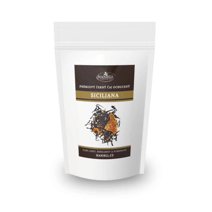 Čaj černý Siciliana – Earl Grey, bergamot a pomeranč
