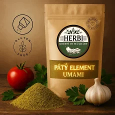 Piaty element – umami (koreni bez soli, 100 % prírodné)
