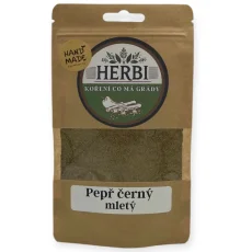 Pepř černý mletý – klasika na maso, omáčky a saláty 🧂🥩🍲