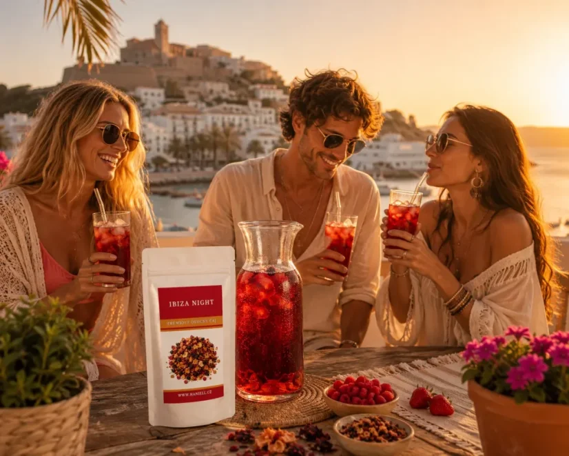 Ovocný čaj Ibiza Night – chuť letních večerů plných ovoce
