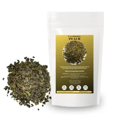 Čaj Oolong Peach – jemná harmonie s broskvovým nádechem